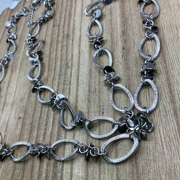 LIA Sophia Gala Ibiza Soiree Silver Tone Necklace - Picture 1 of 6